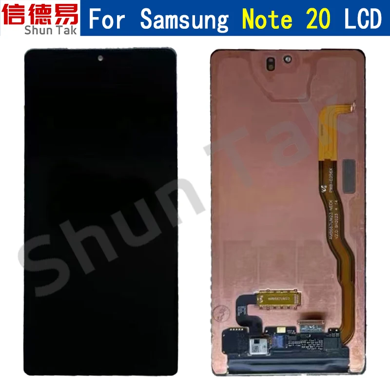 

100% Original 6.7'' AMOLED Display for Samsung Galaxy Note 20 N980 N980F SN980F/DS LCD Touch Screen Digitizer Repair Parts