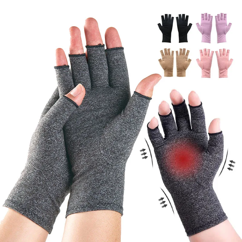 

1Pair Arthritis Gloves - Rheumatic Pressure Ulcer Compression Gloves for Arthritic Joint Pain Relief,Carpal Tunnel Wrist Support