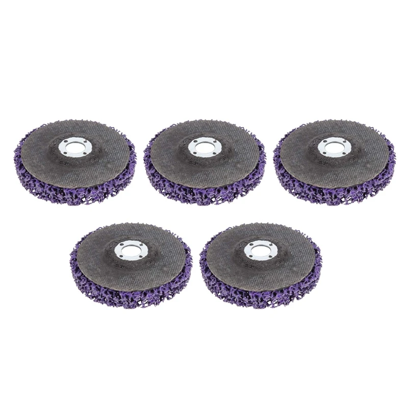 

NEW-Strip Discs Stripping Wheel For Angle Grinders Clean And Remove Paint, Rust Welds, Oxidation (4Inch X 5/8Inch)