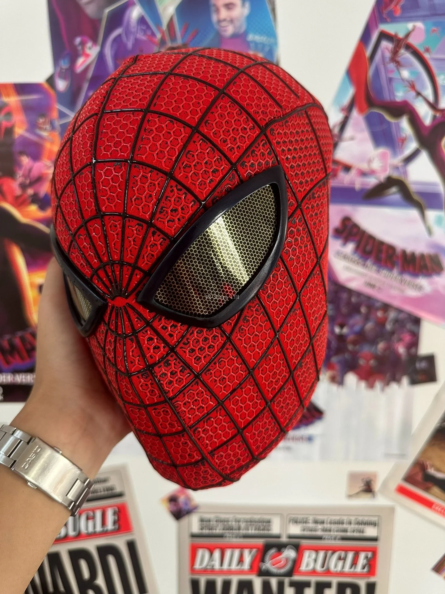 マーベルカスタマイズスパイダーマン1ヘルメット、アンドリュー 