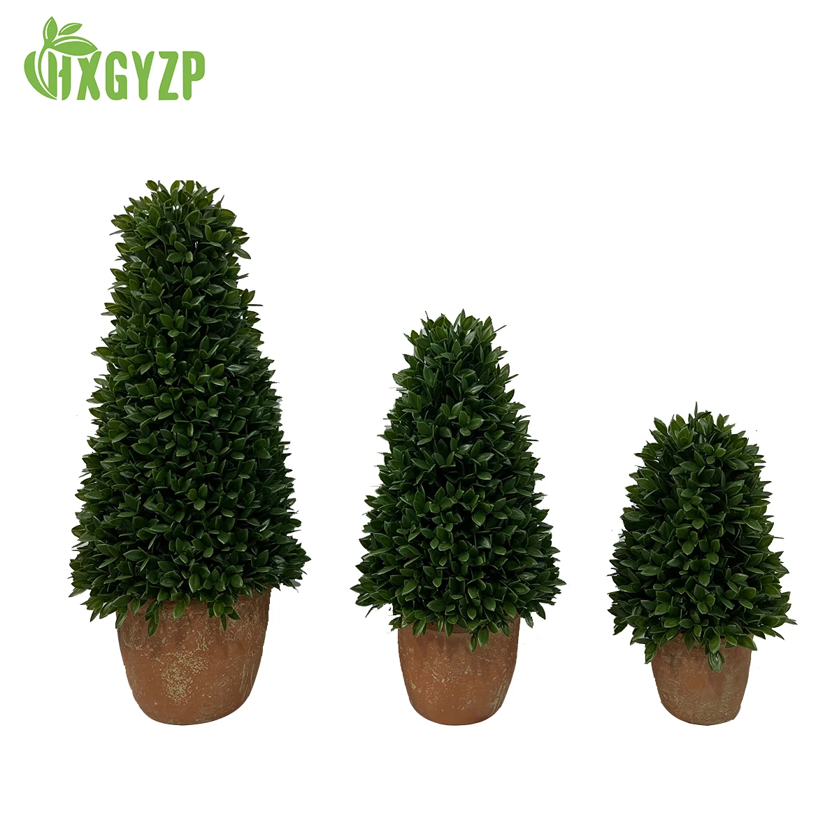 

HXGYZP Large Artificial Pepper Leaf Tree With Cement Basin Fake Plants Potted For Home Garden Office Outdoor Occasions Decor