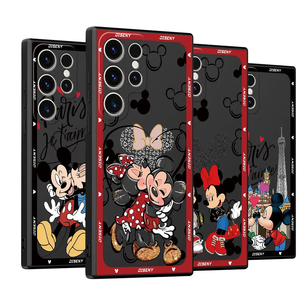 Custodia Disney Mickey Minnie Cover Per Motorola Moto Edge 40 Pro Edge 20 Pro One Fusion Plus G9 Plus Edge 30 Neo G200 5G