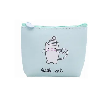 Portamonete in tela da donna, chiave per carte, mini portamonete, ragazza, bambini, carino, piccolo portamonete con cerniera, porta carte, portafoglio 1