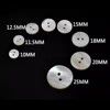 100pcs/lot real Natural shell buttons 10mm/15mm/20mm 2-hole flat mother of pearl buttons thick button free shipping SHELL006 5