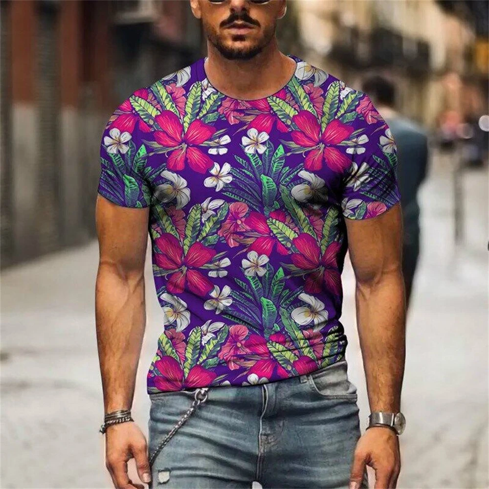 Sommer Neue Ethnische Stil Original männer T Shirts Mode Unisex Casual Gedruckt T Persönlichkeit Übergroßen Oansatz Kurzarm Tops – Detail 6