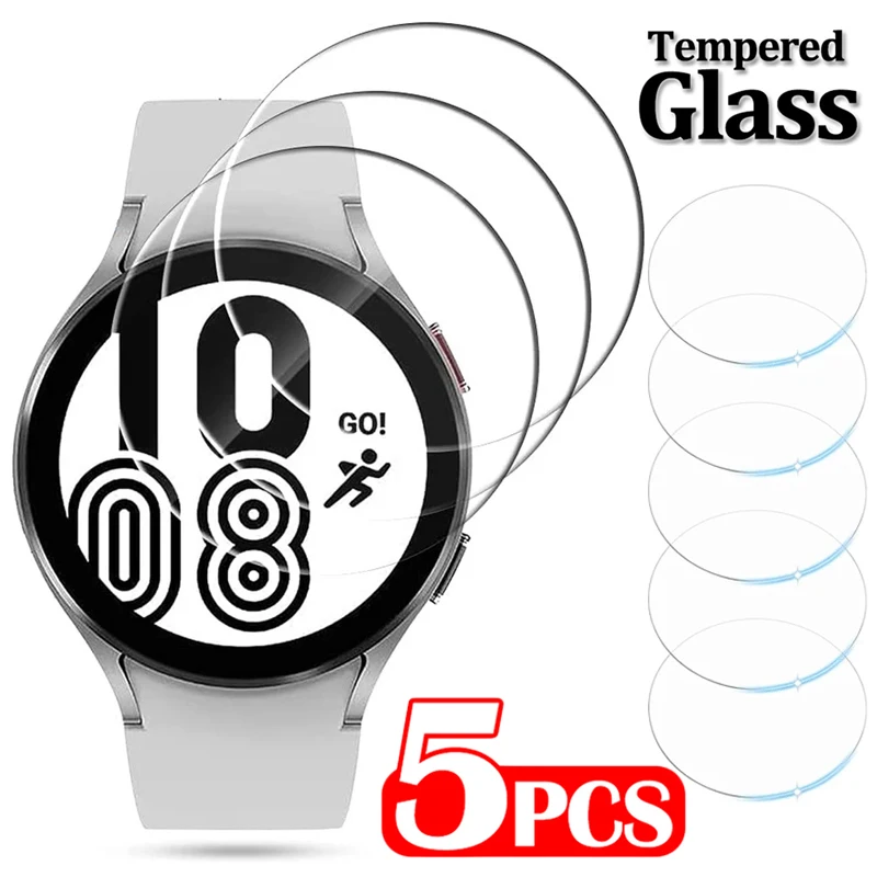 Clear Tempered Glass for Samsung Galaxy Watch 3 4 5 Pro 40mm 44mm HD