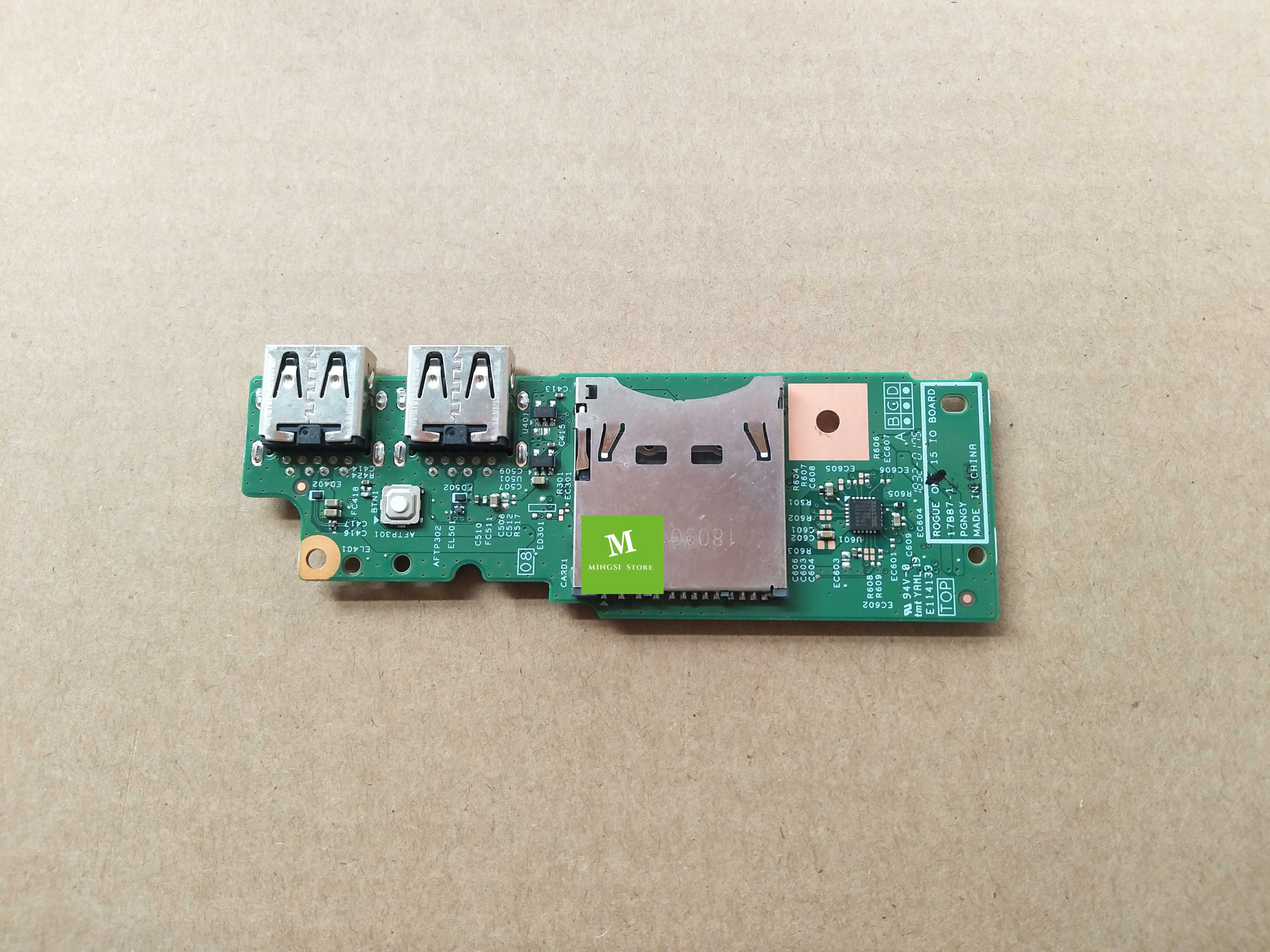 

FOR DELL Inspiron 15 7586 7568 5045 7205 USB POWER BUTTON BOARD 071FMC 71FMC