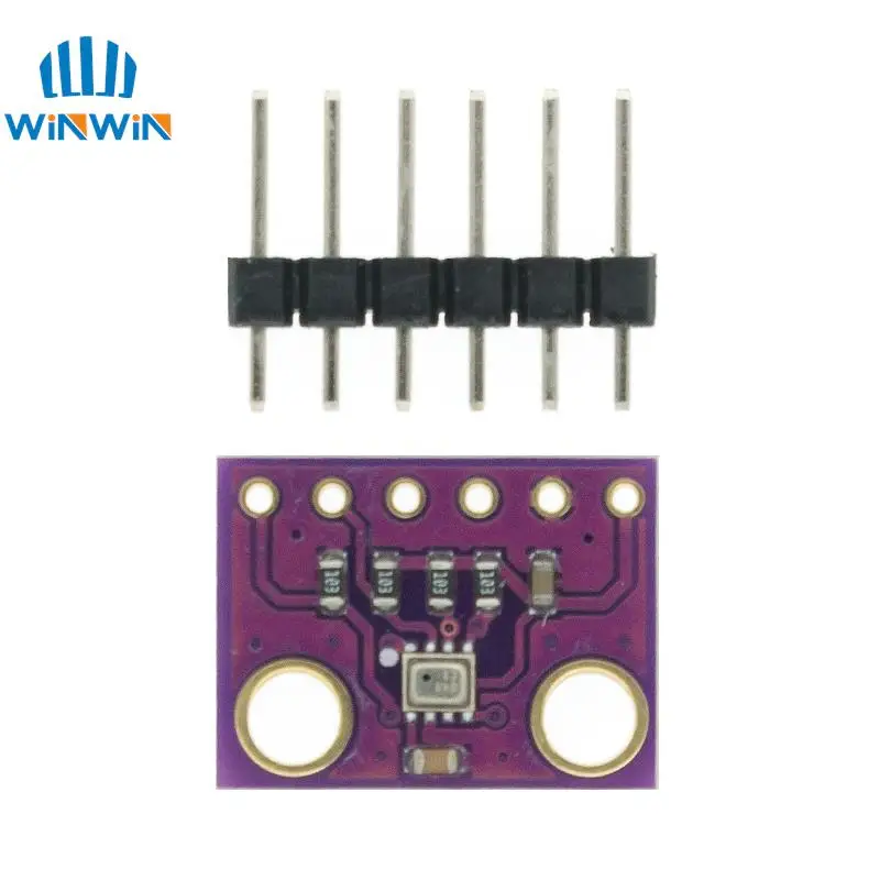 Module baromètre BMP280/BMP180 pour mesure pression altitude, idéal pour Arduino, vue de dessus du capteur