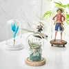 Dia15cm 18cm Wedding Glass Crafts Domes Tent Wholesale Glass Cover Dome Roofing Flower Jar Glass Display Dome House 5