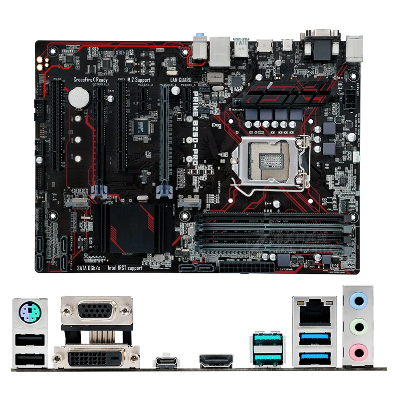 

Intel B250 PRIME B250-PRO motherboard Used original LGA1151 LGA 1151 DDR4 64GB USB2.0 USB3.0 SATA3 Desktop Mainboard