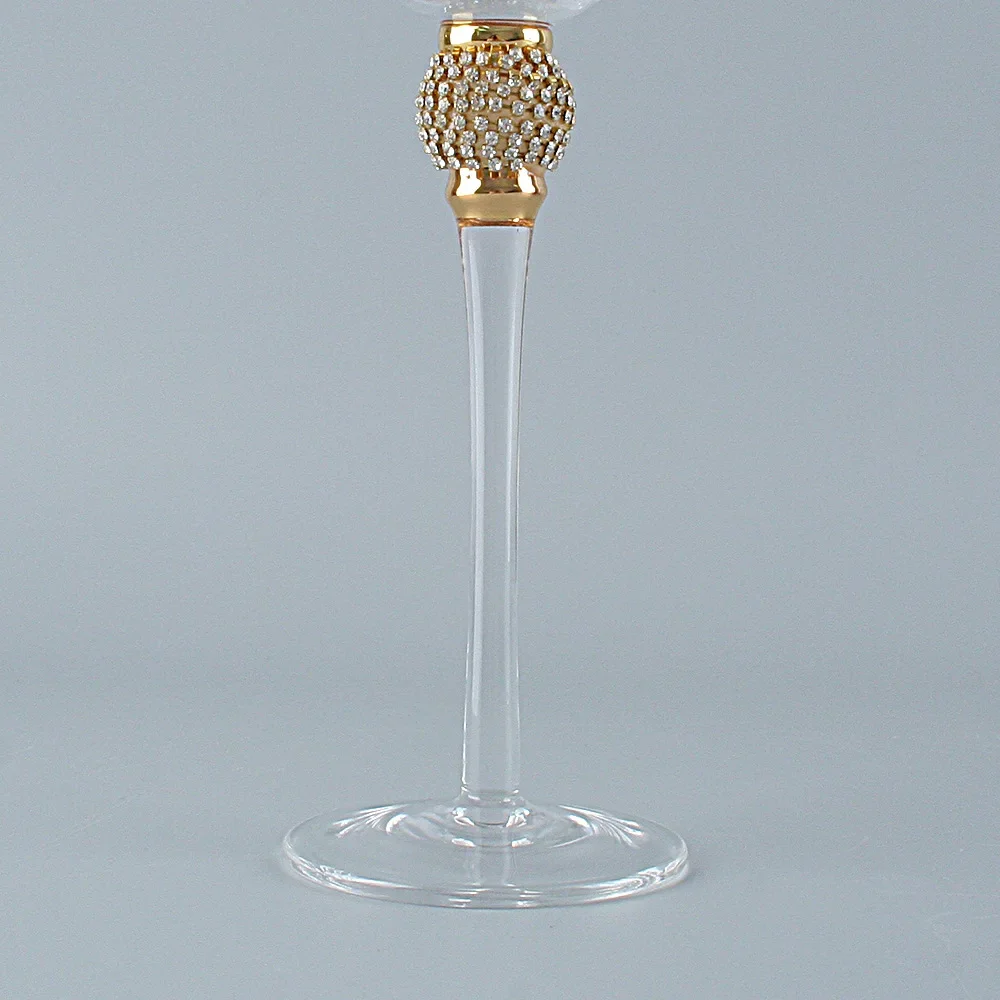 2PCS Crystal Wine Glasses – Red Wine & Champagne Goblets for Wedding, Party, Gift 4