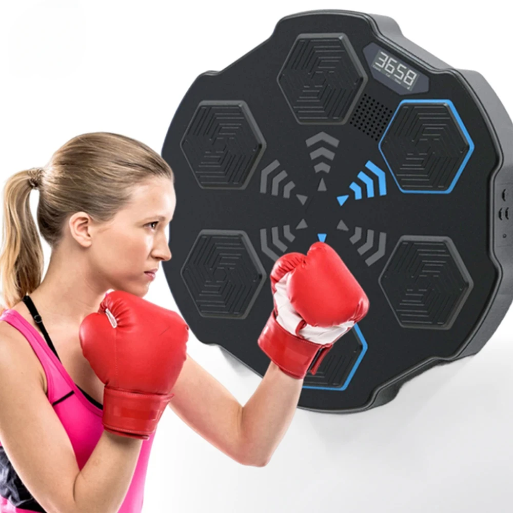 Factory Price ODM Wall Mount Target Smart Multifunctional Music Boxing Target Boxing Equipment