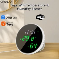 Tuya WiFi Temperature Humidity Sensor Smart Indoor Hygrometer Thermometer With LED Display Backlight Support Google Home Alexa - Image 2