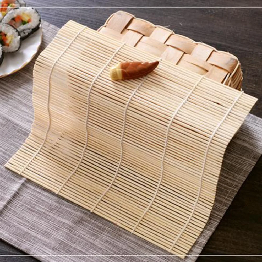 Takeshou Driver Rolling Mat Sushi Tools Rice Milling Wheel Kitchen Gadgets Handmade Food Rice roll molds Cooking accessories sushi rolling mat