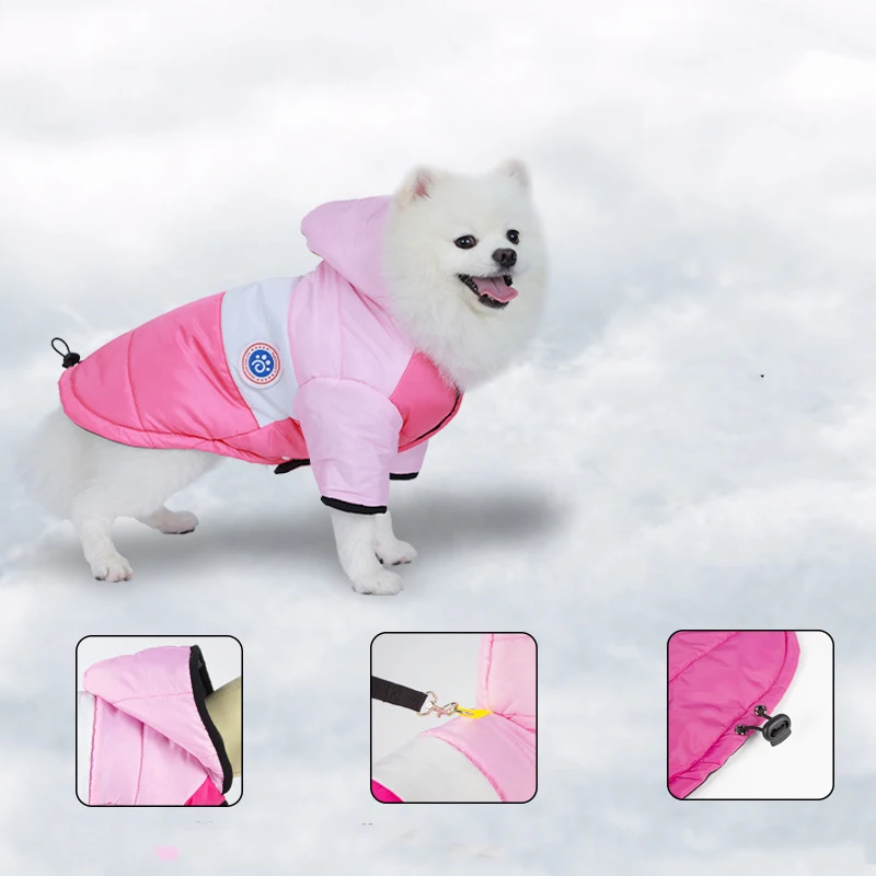 Chaqueta De Mezclilla Para Mascotas, Abrigo Cálido Para Perros, Al Aire