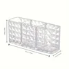 1PC Clear Acrylic Makeup Brush Holder Desk Cosmetic Organiser Lipstick Brush Storage Lipstick Brush Storage Holder 6