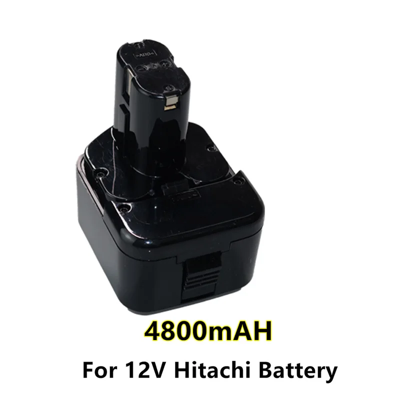 

4.8Ah 12V NI-MH Replacement Drill Tool Battery for Hitachi EB1214S EB1220BL EB1212S WR12DMR CD4D DH15DV C5D DS DS FWH WR Series
