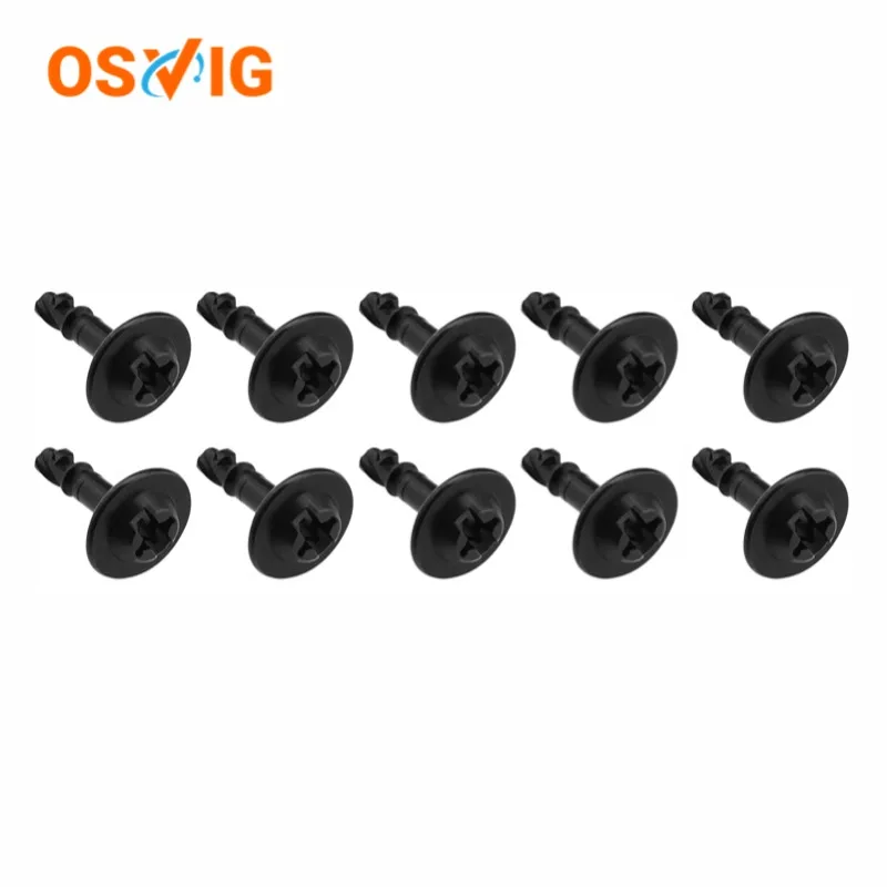 10 X You.S Original Underbody Schraubclips+Clip for Audi Seat