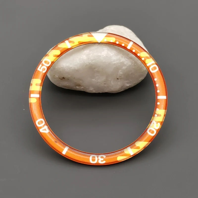 Flat Resin Aluminium Watch Bezel Insert