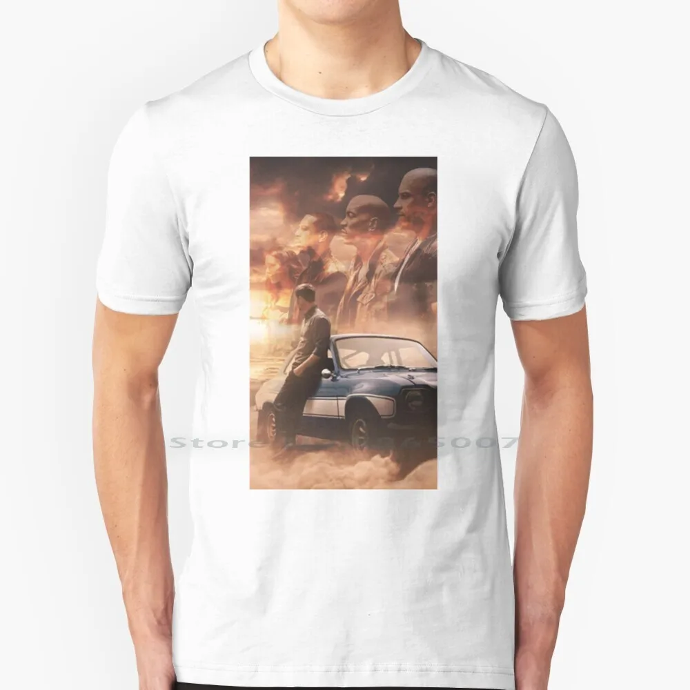 Brian O'Conner T Shirt Cotton 6Xl O Conner Brian Oconner Fast 9 Fast And Furious 9 Fast Furious 8 Fast And Furious 8 The Fast