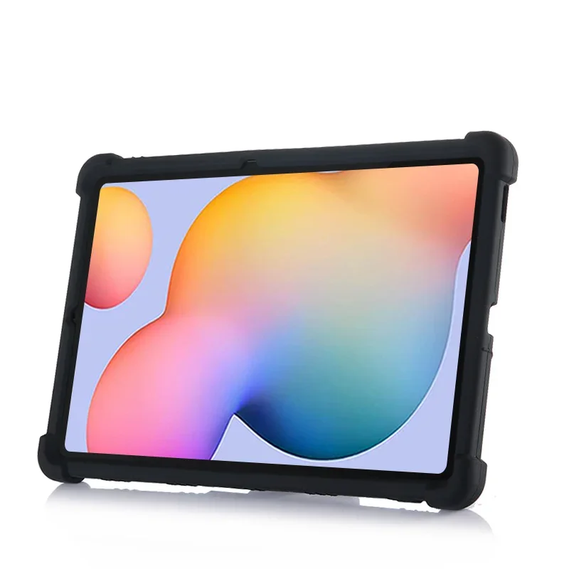 갤럭시 탭 S6 라이트 2024 케이스, 태블릿 충격 방지 커버, Teclast SM-P620 SM-P625 태블릿, 어린이 실리콘 스탠드, 소프트 보호 쉘