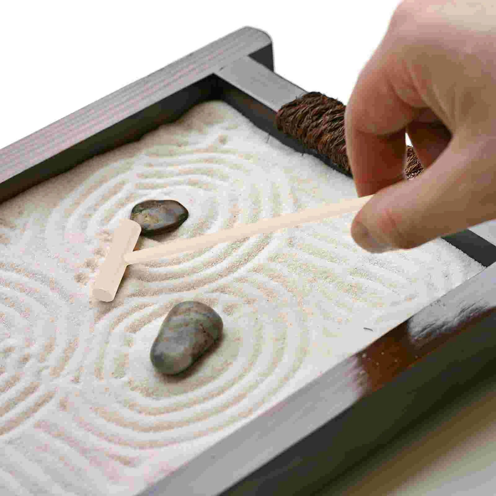 12 Pcs Sand Rake Mini Garden Table Decorations Sandbox Gardening Accessory Desktop 5