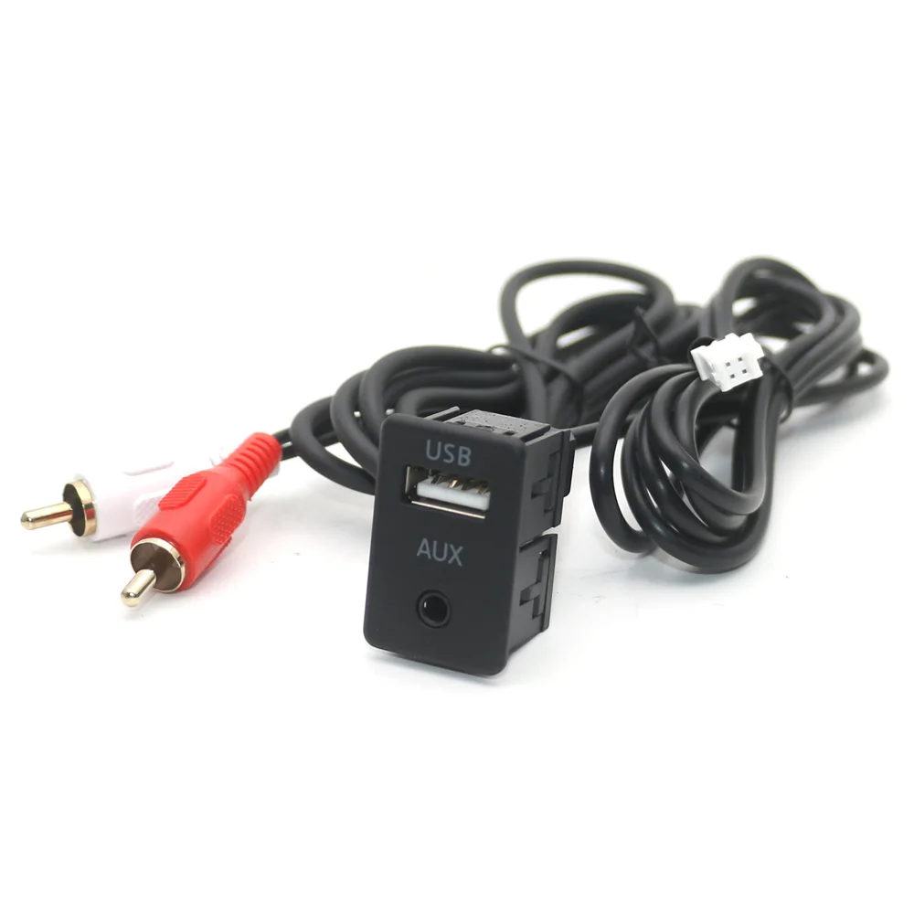 車のダッシュフラッシュマウント 4 6 ピンデュアル USB タイプ C