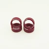 home made Tamiya mini 4wd car racing low friction maroon tryes lettering 4pcs 95208/92387/92140 4