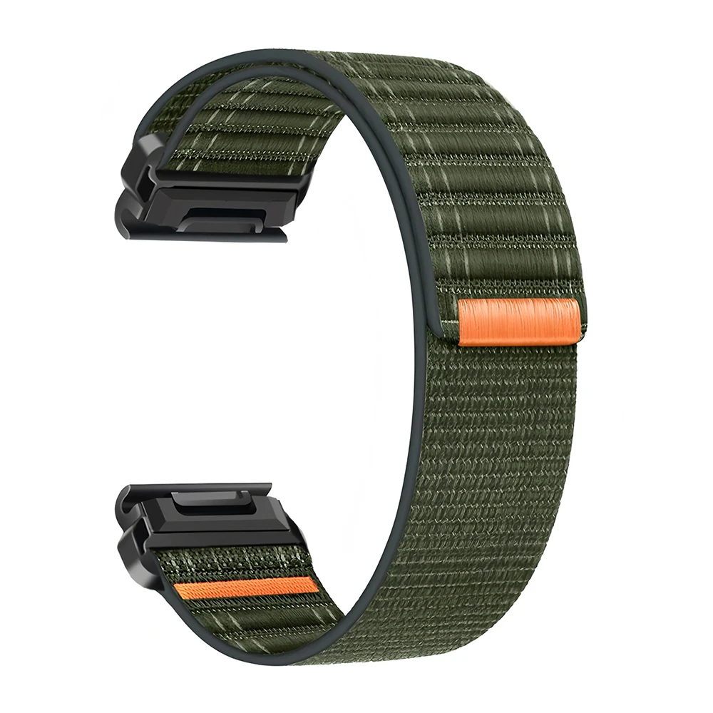 Durable QuickFit Nylon Strap - Universal Replacement Watchband, 22/26mm