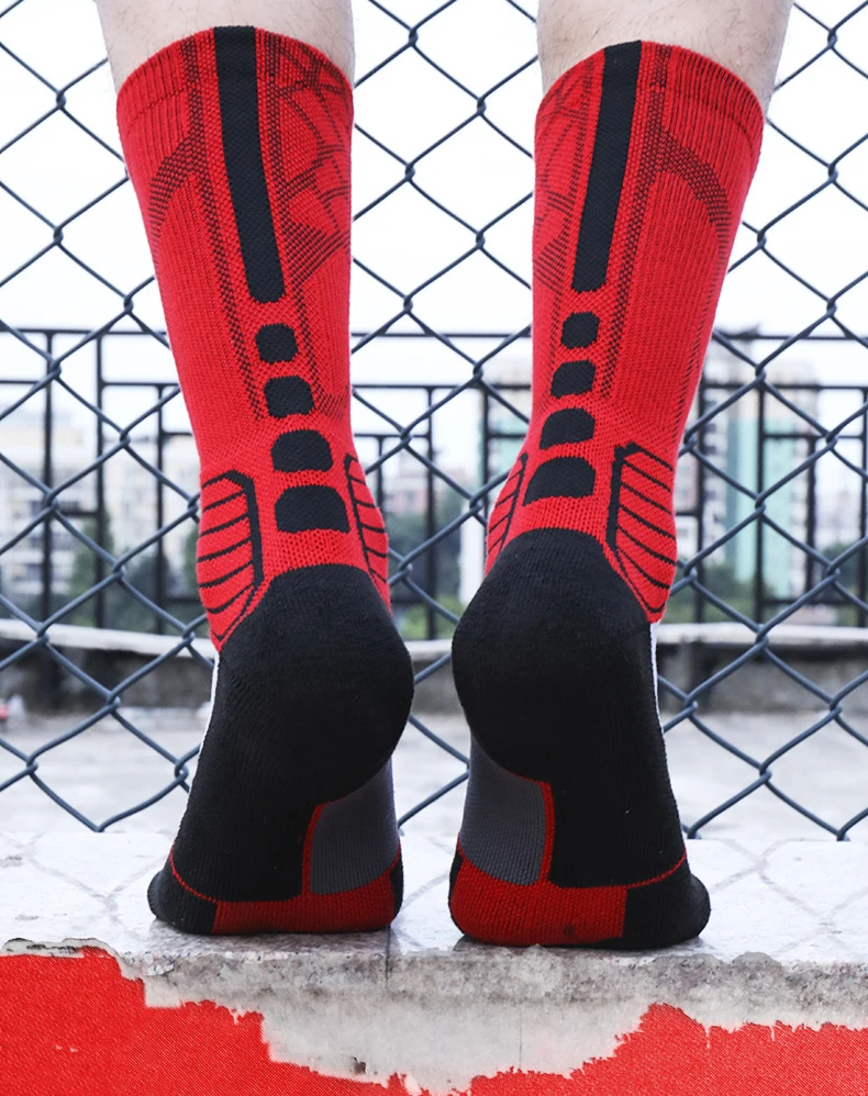 Men Sock Sports Women Compression Crossborder Supply Breathable Running Riding Cycling Over Knee Basketball Biking Hockey Soccer compression socks running socks basketball socks