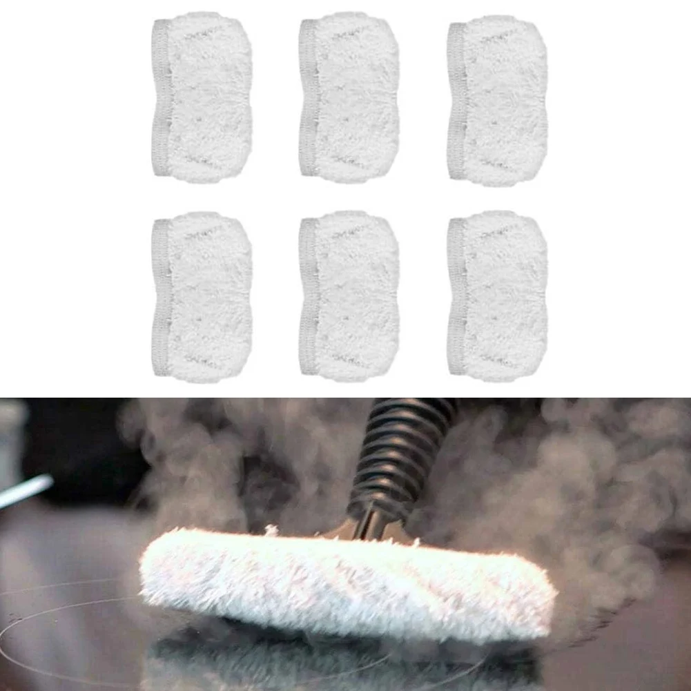 

Rag Cover Mop Cloth Exquisite For Handy Steam Cleaners Machine Washable Pad For Polti Vaporetto 6pcs Delicate Durable