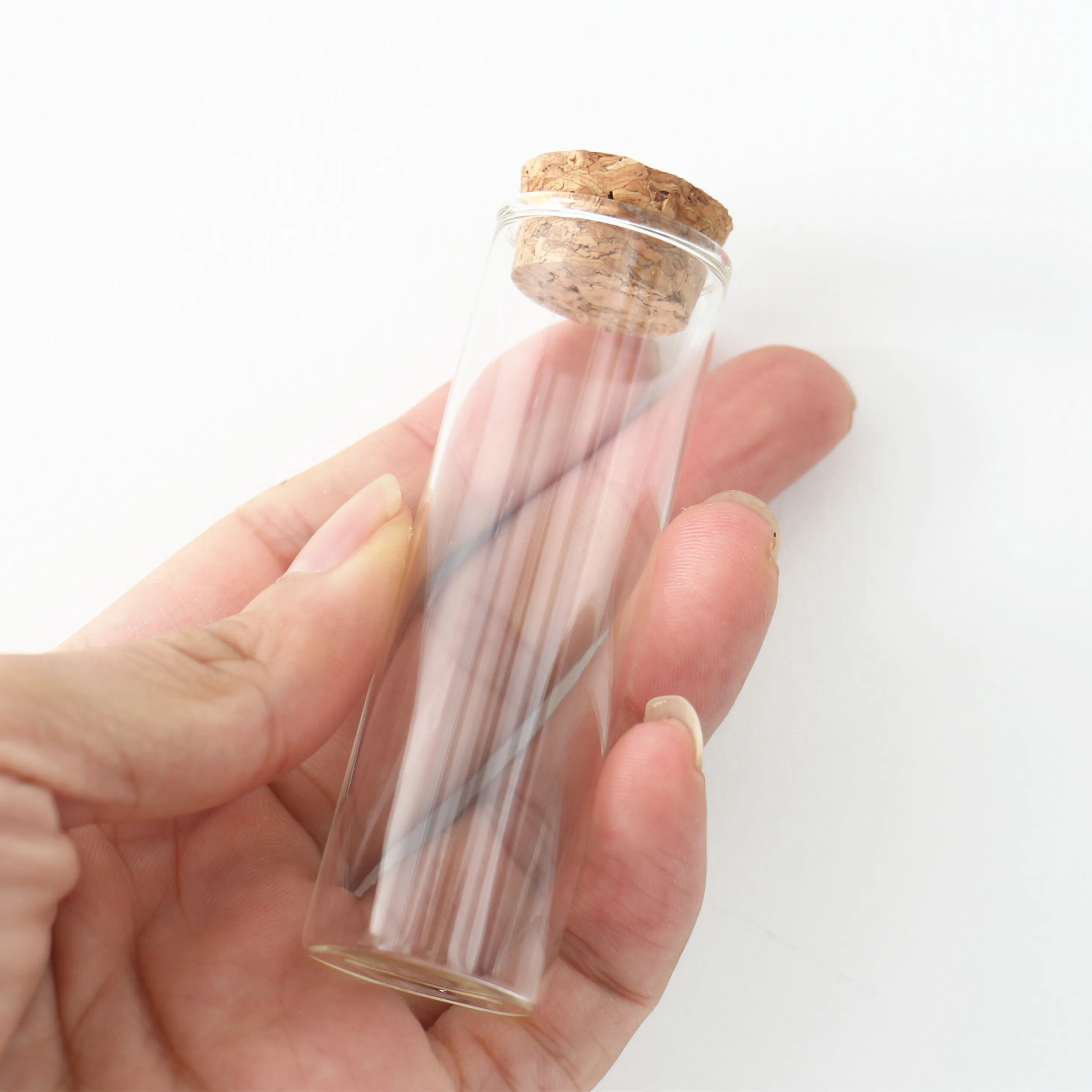 40 Pcs/lot Diameter 25mm Dragees Glass Bottle Little Glass Jars Test Tube Empty Container DIY Crafts Candy Bottle Wedding Gift 4