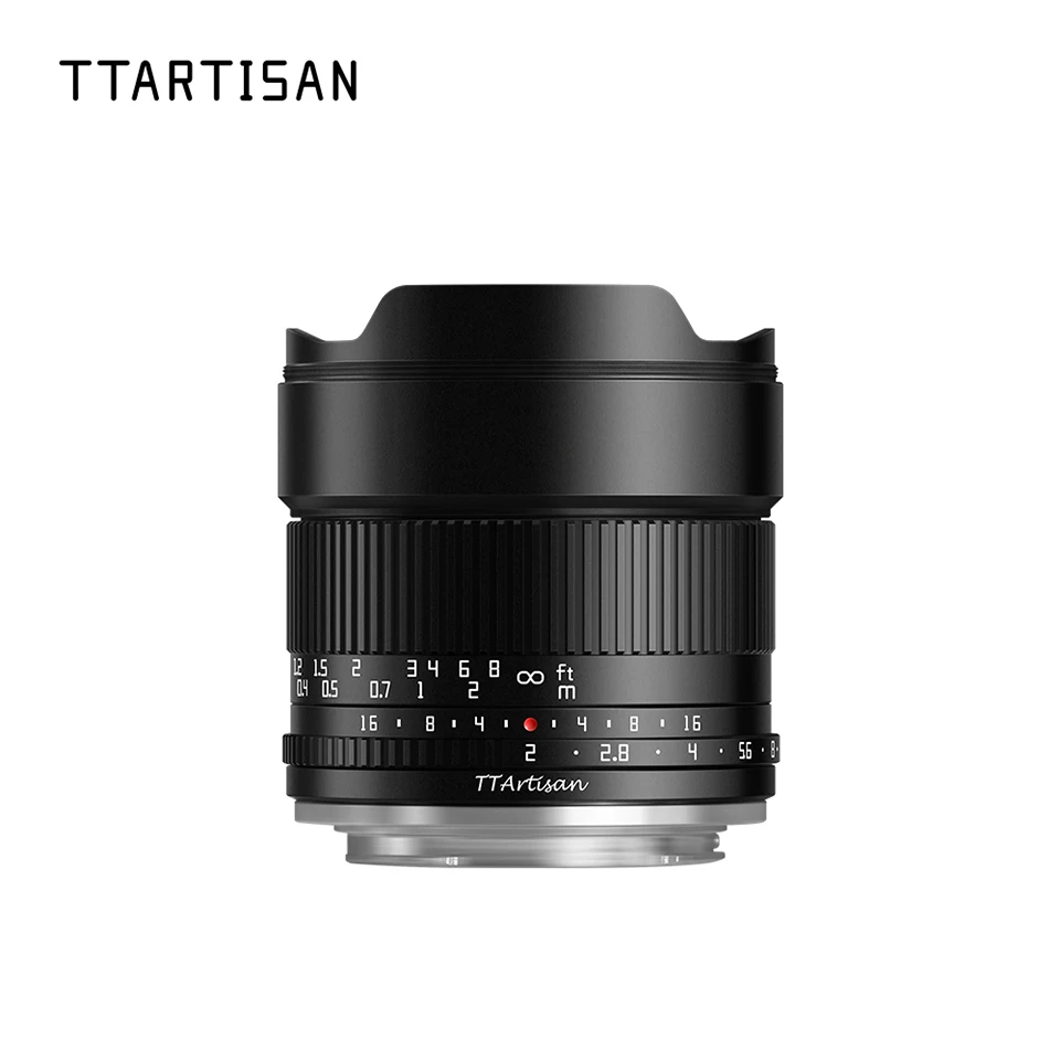 TTArtisan APS-C 10mm F2 105&deg; Ultra-wide Angle Camera Lens Nearly Zero Distortion with Filter Holder Rubber Lens Cap E XF Z RF M43 Mount