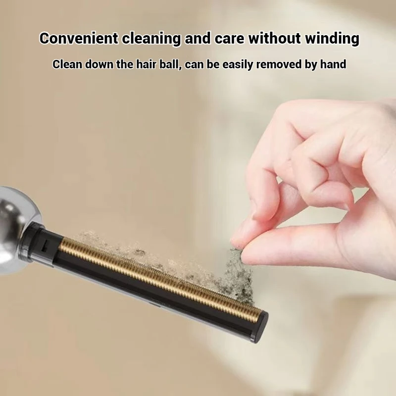 2in1 Lint Roller Portable Lint Remover Scalable Sticky Hair Remover Reusable Washable Cleaning Brush Dust Collector