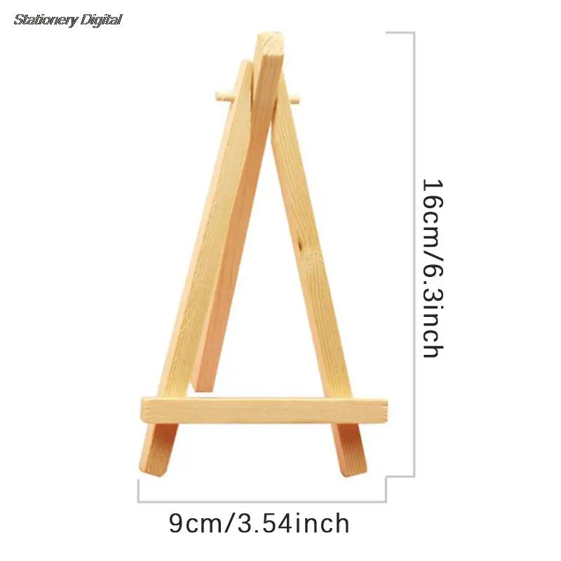18 Sets Delicate Canvas Easel Wood Stand DIY Supplies Painting Blank Frames  Crafted Picture Children - AliExpress