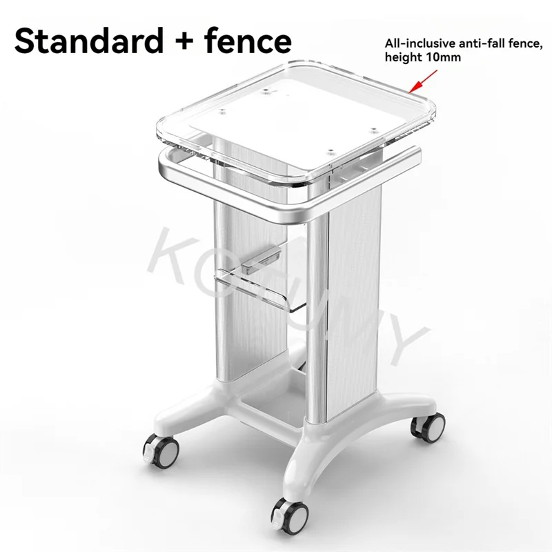 With fence