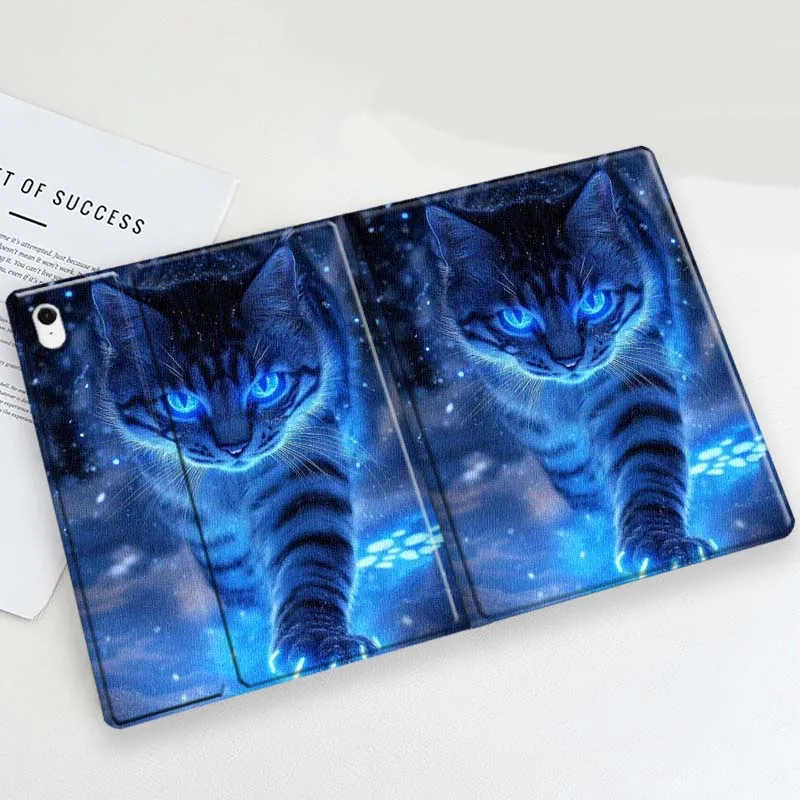 Adorable Cartoon Cat Tablet Case Cover