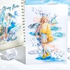 Mr. Paper, Wave Wave Dew Theme Sticker Tape, Decorative Scrapbook Notebook Photo Frame Art Stationery Stickers 200cm/roll 6