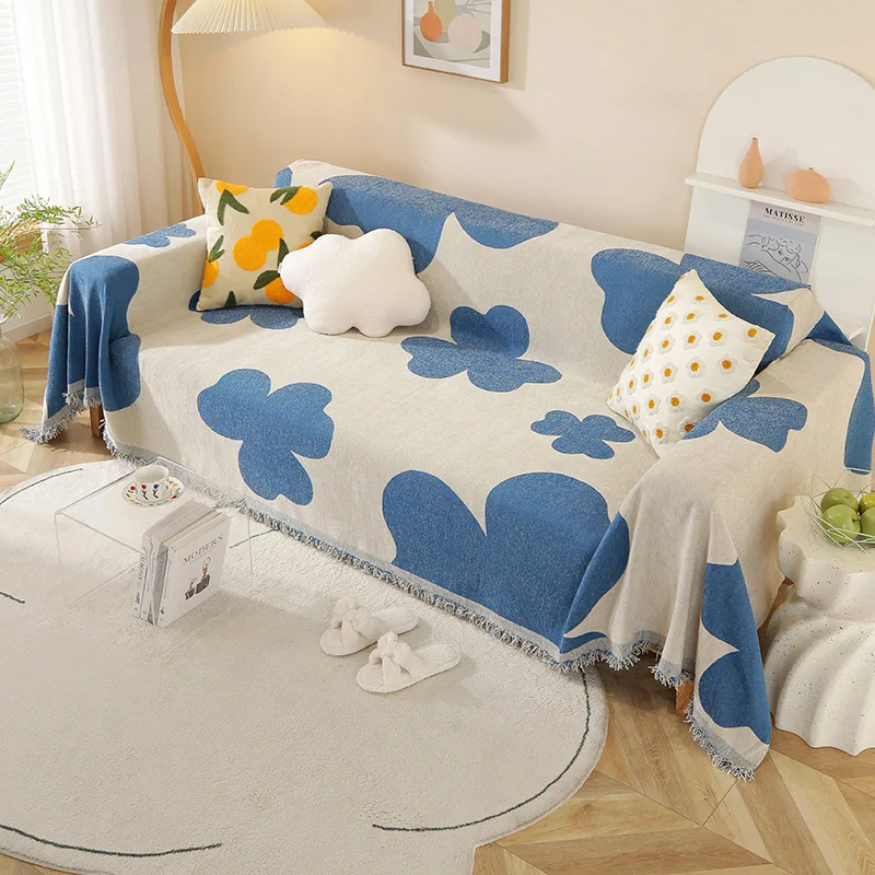 

Новый современный минималистичный осенне-зимний чехол на сиденье Ins ветрозащитный чехол тканевый чехол для дивана из синели