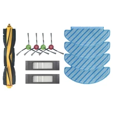 

For ECOVACS DEEBOT OZMO 920 950 T8 T9 AIVI MAX N8 PRO Robot Vacuum Cleaner Main/Side Brush HEPA Filter Mop Pads