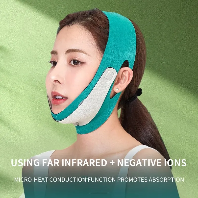 Face Shaping Bandage Small V Face Bandage Shaping Removal Nasolabial Fold Double Chin Beauty Instrument 1 PCS