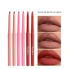 20 Colors Matte Lipstick Pen Nude Pink Matte Solid Lip Gloss Waterproof Long Lasting Lipstick Pencil Lip Liner Pen Lip Makeup 1