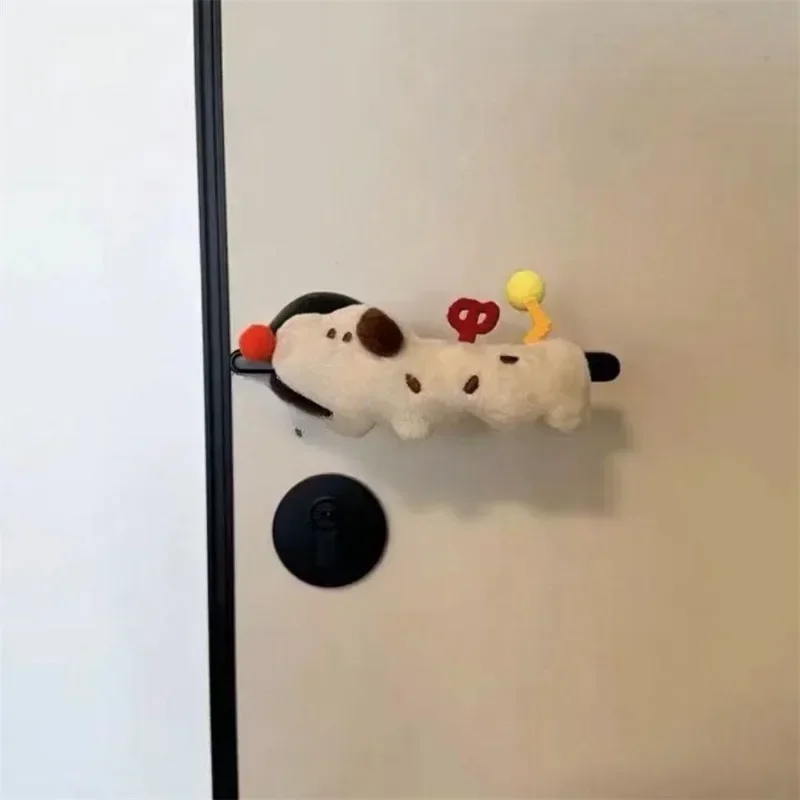 Cute Dog Door Knob Cover-Right Model Handle Protector, Anti-Static & Anti-Bump Door Guard for Home Decor