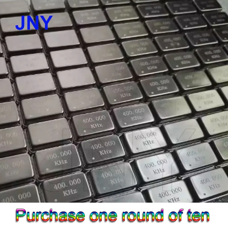 10 PCS full-size 6.5536MHz oscillator, high-precision direct insertion 4-pin rectangular industrial grade raw material