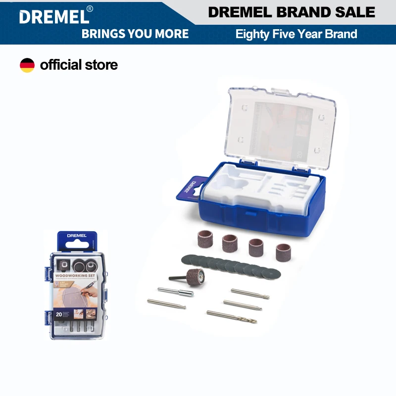 Dremel 733-01 20-Piece Wood Working Accessory Kit