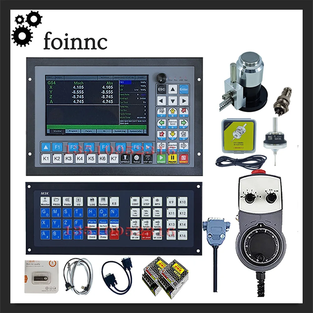 

2023! Cnc Ddcs- Expert 3/4/5 Axis Off-line Controller Supports Closed-loop Stepper /Atc Controller To Replace Ddcsv3.1