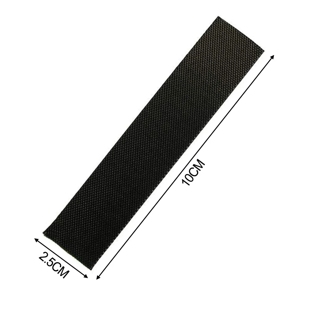 8pc Self-Adhesive Fireplace End Tape Glass Fabric Sealing Cord End 10*2.5cm High Temperature Resistance Stoves Parts,wood burning stove seal
