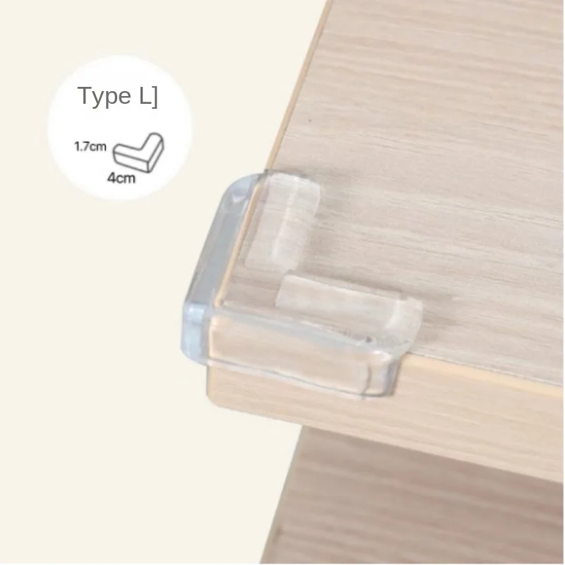 thumbnail image 1 of 10 piezas de protectores anticolisión para bebés, esquinas de mesa, almohadillas anticolisión transparentes de PVC, protectores de esquinas de seguridad para niños, 1 of 5