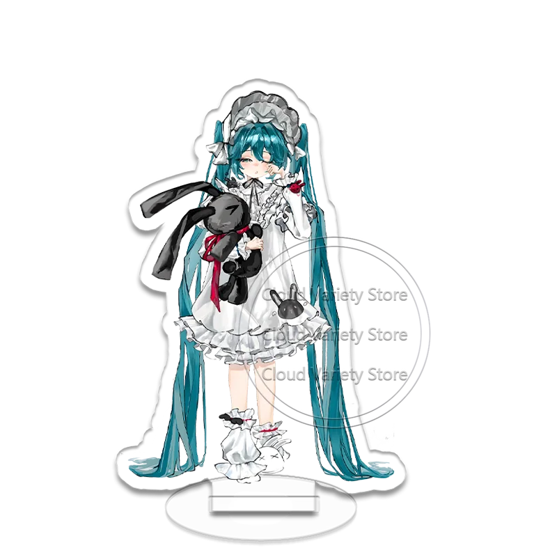Kawaii Vocaloid Character Desktop Ornaments - Cute Student Figure Birthday Gift Collection