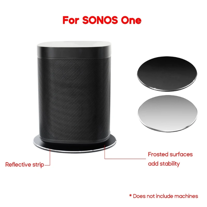 

Стильная металлическая подкладка для динамика SONOS OneWiFi, защитная настольная подкладка для динамика, стойкая подкладка для динамика